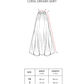 Coral Dreams Skirt - Deep Ocean