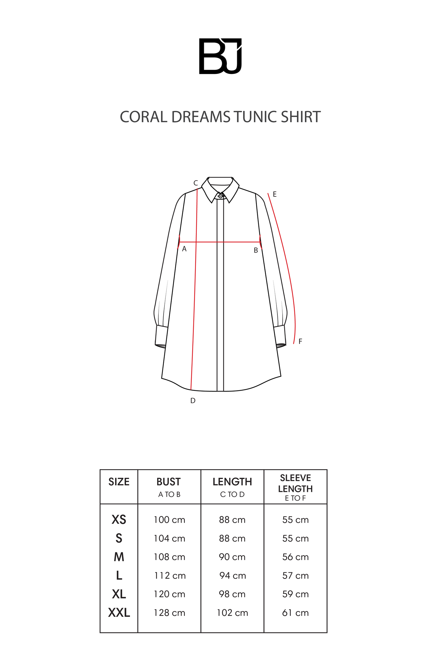 Coral Dreams Tunic Shirt - Algae