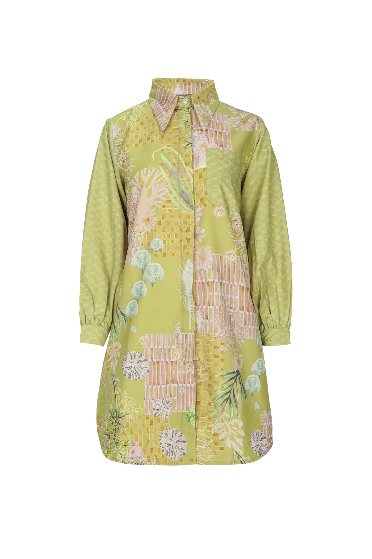 Coral Dreams Tunic Shirt - Algae