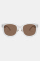 Deux Oval Sunglasses - Brown