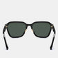 Deux Trapezoid Sunglasses - Black