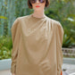 Mira Blouse - Dark Tan