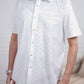 Crosswise Men Shirt - Short Sleeve - Off-White