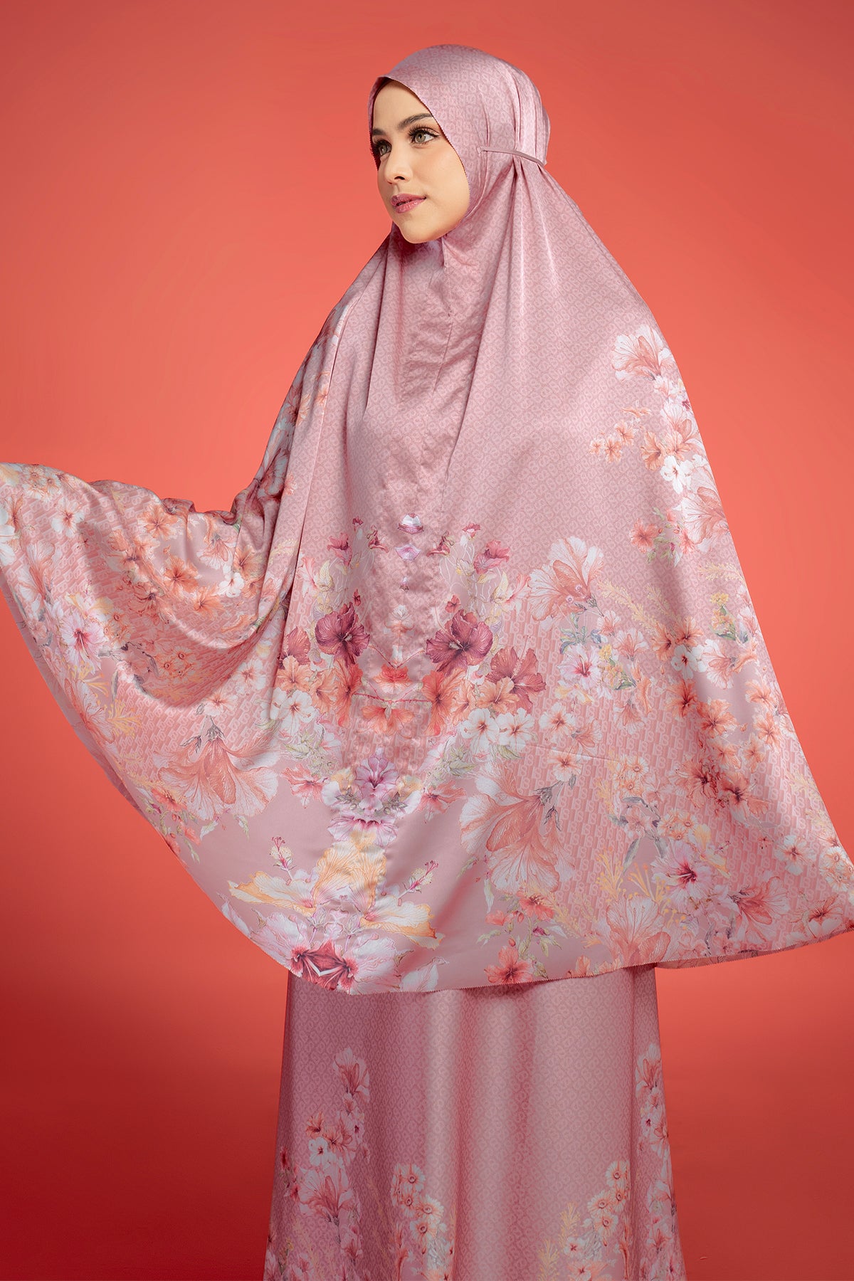 Bungaraya Prayer Robe - Petunia