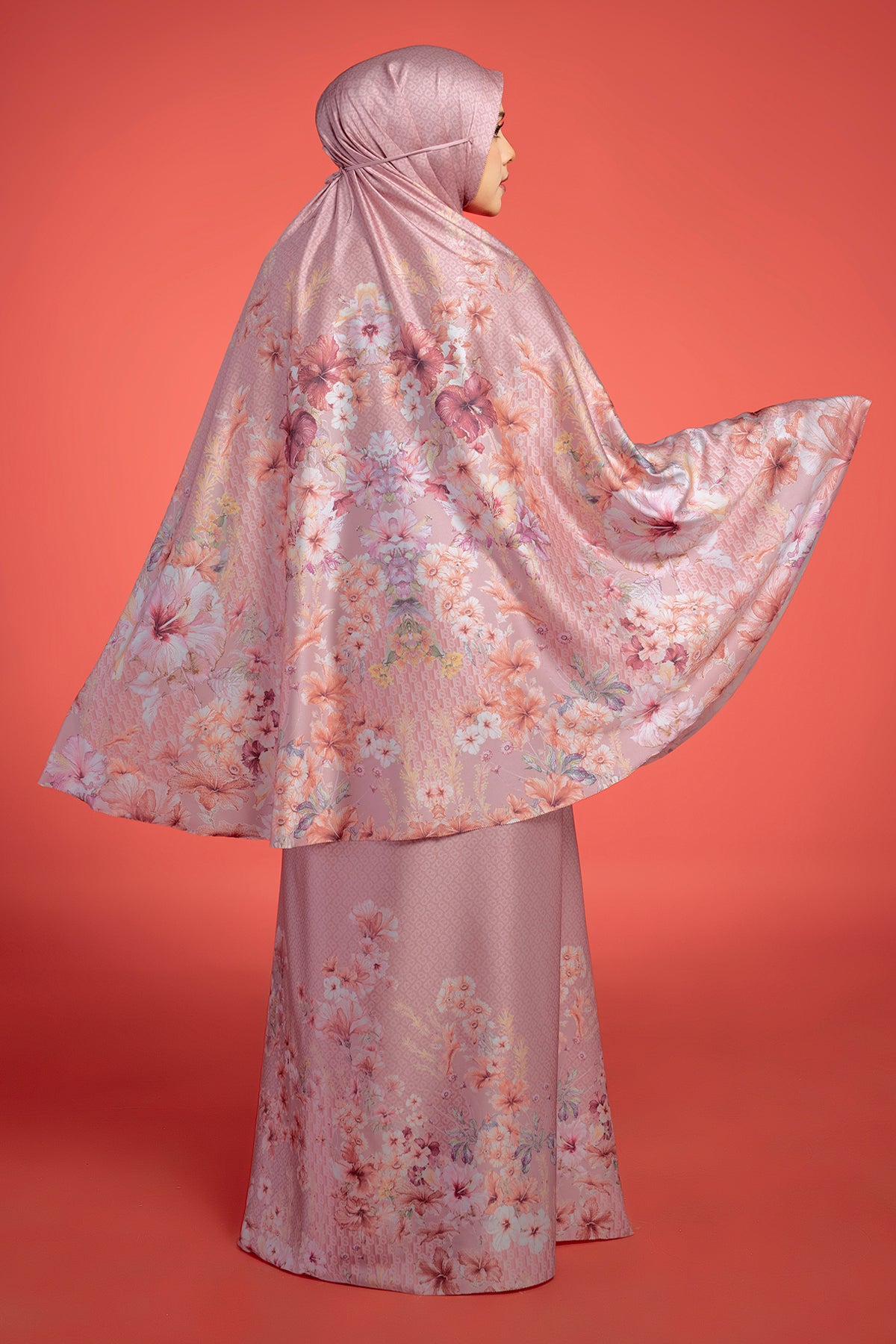 Bungaraya Prayer Robe - Petunia