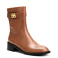 Deux Ankle Boots - Brown