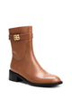 Deux Ankle Boots - Brown