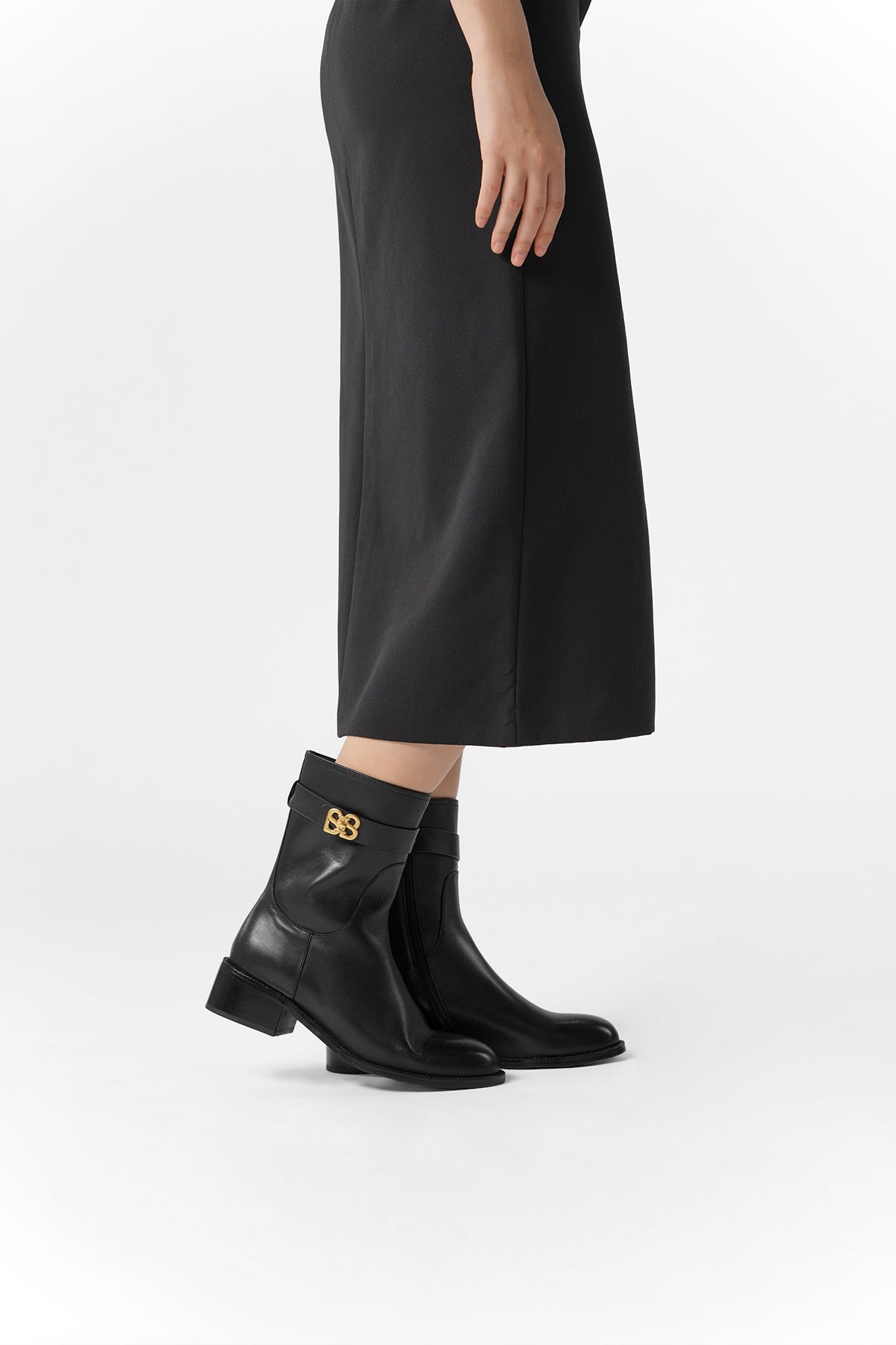 Deux Ankle Boots - Black