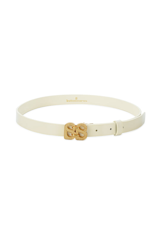 Deux Belt - Small - Off White