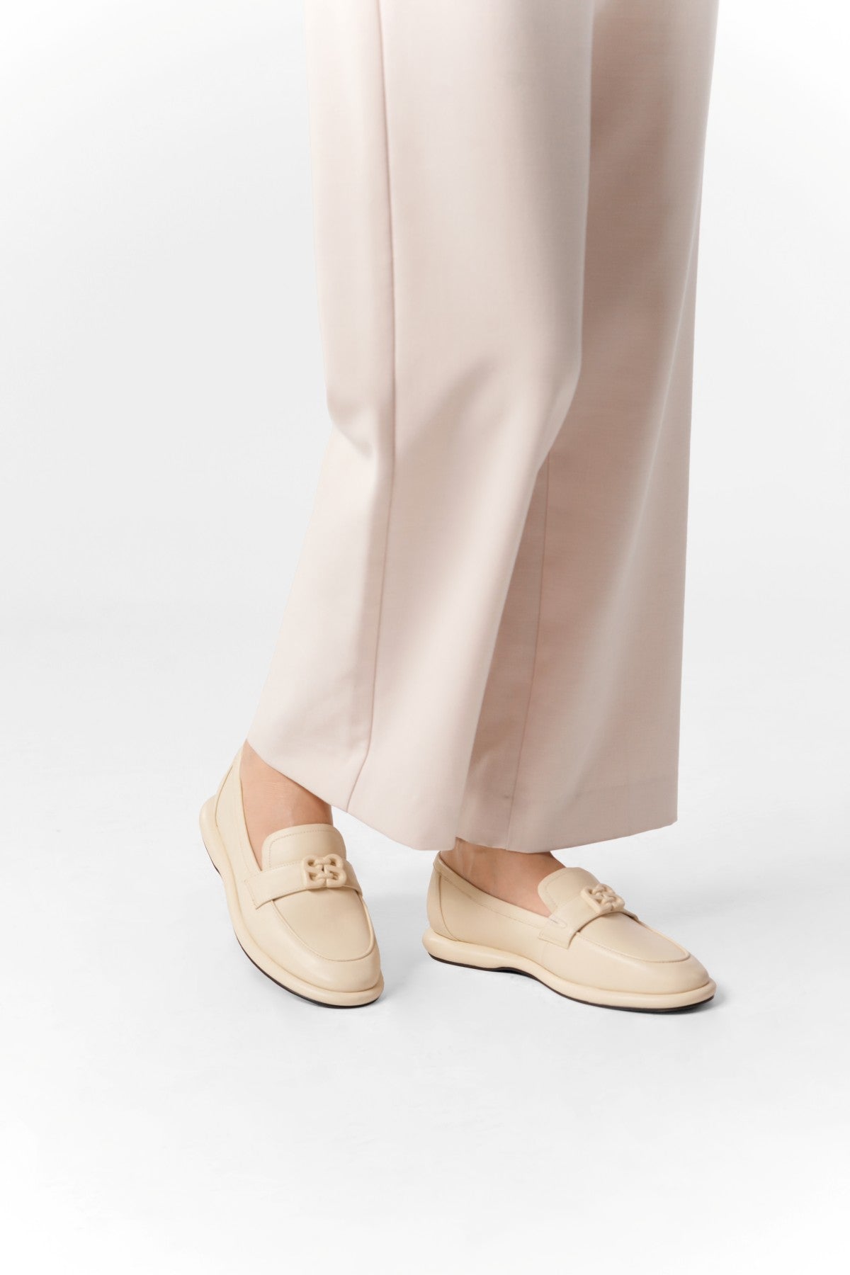 Deux Loafers - Cream