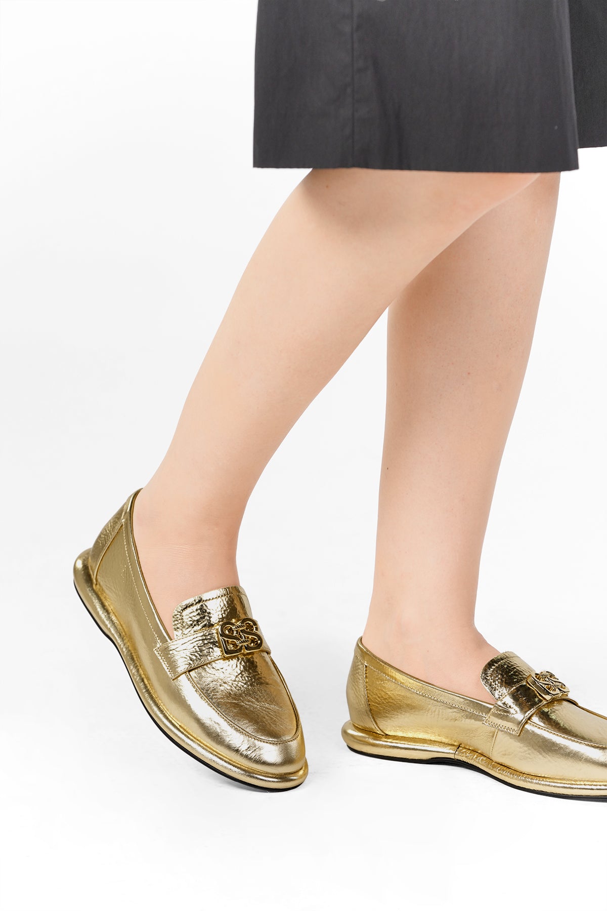 Deux Loafers - Gold