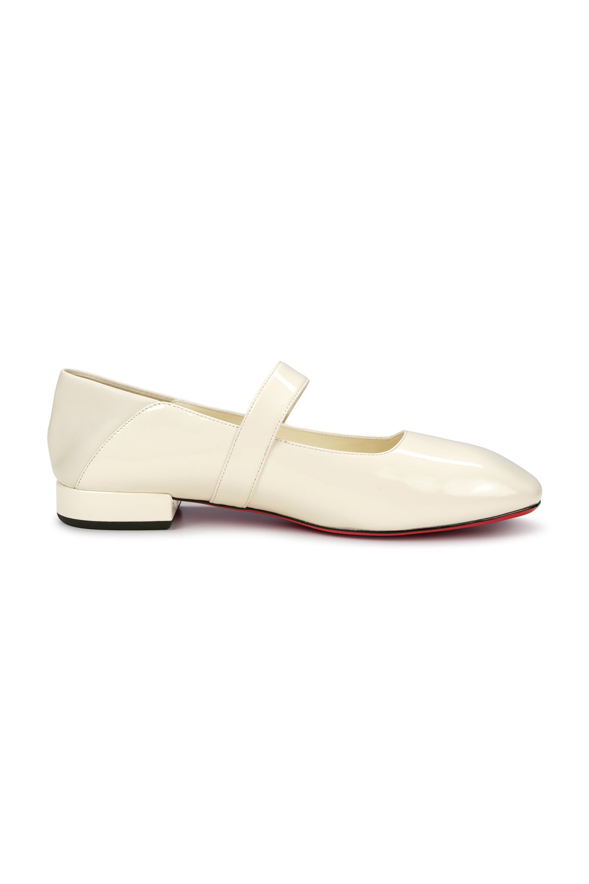 Deux Mary Janes - White