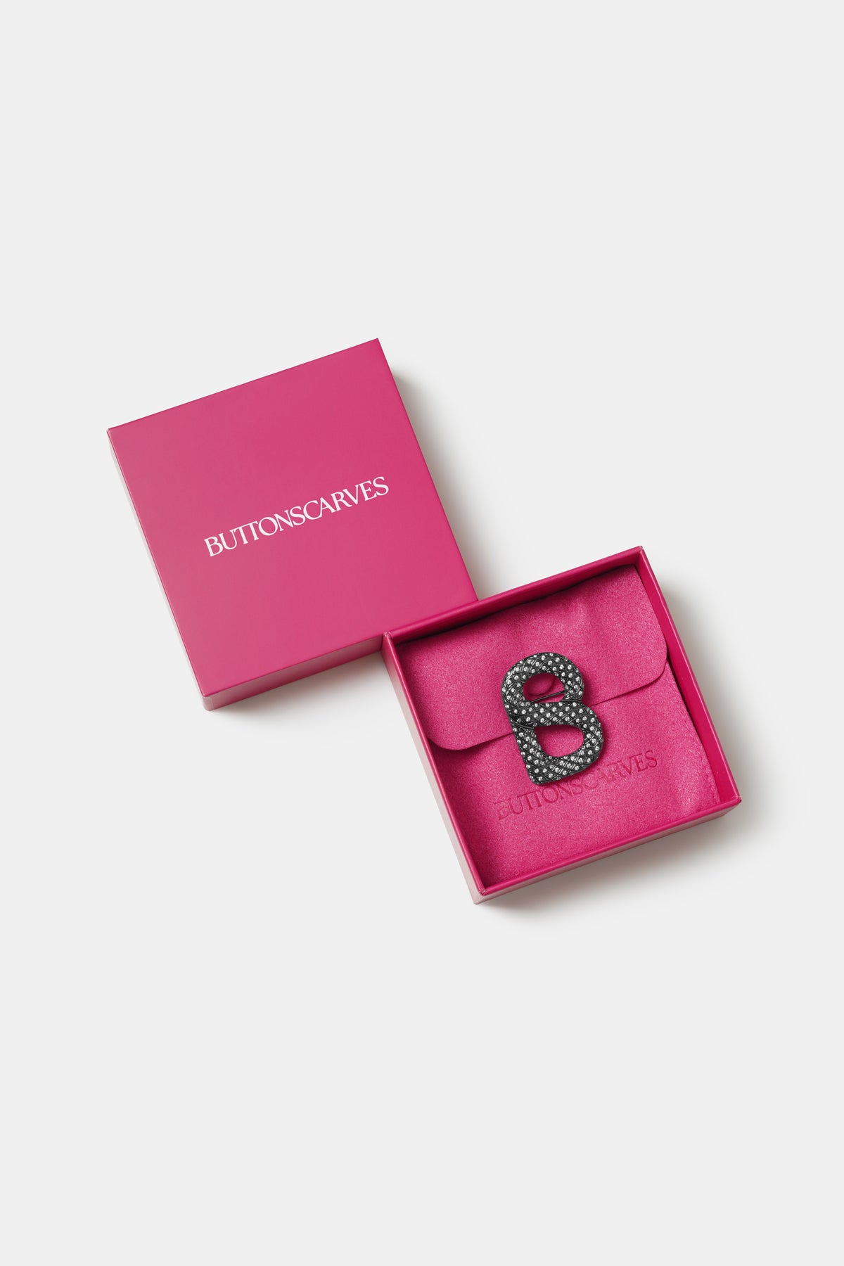 Diana Brooch - Hematite