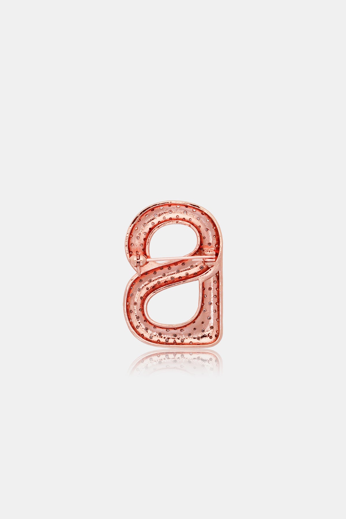 Diana Brooch - Rose Gold