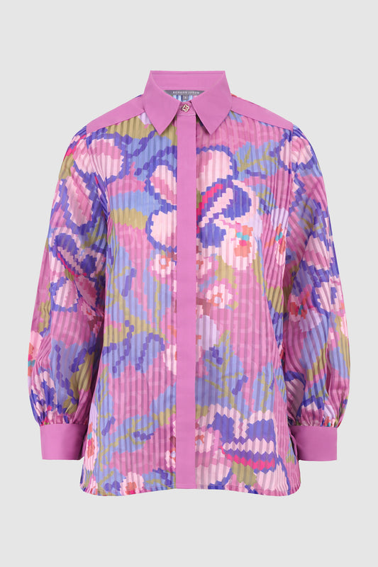 Eclora Basic Shirt - Bougenville