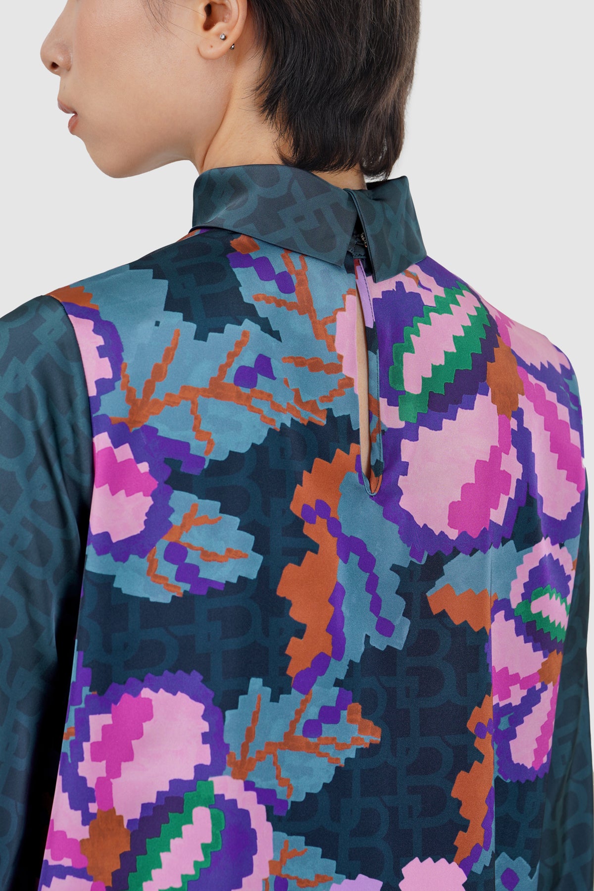 Eclora Blouse - Aconitum