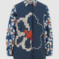Eclora Embroidery Shirt - Aconitum