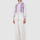 Eclora Lace Shirt - Lavender