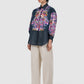 Eclora Mix Fabric Shirt - Aconitum
