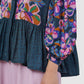Eclora Ruffle Shirt - Aconitum