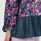 Eclora Ruffle Shirt - Aconitum