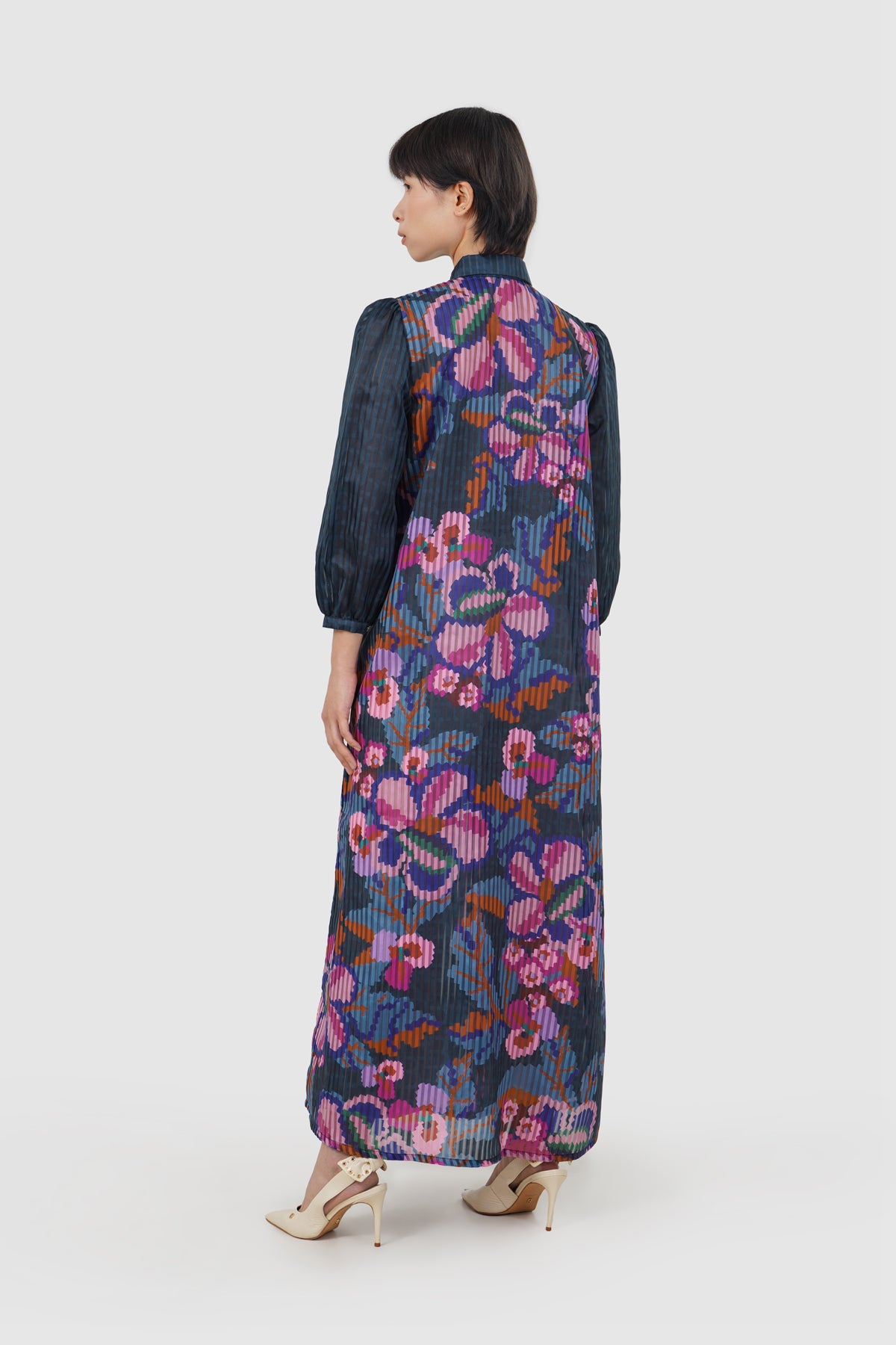 Eclora Shirt Dress - Aconitum