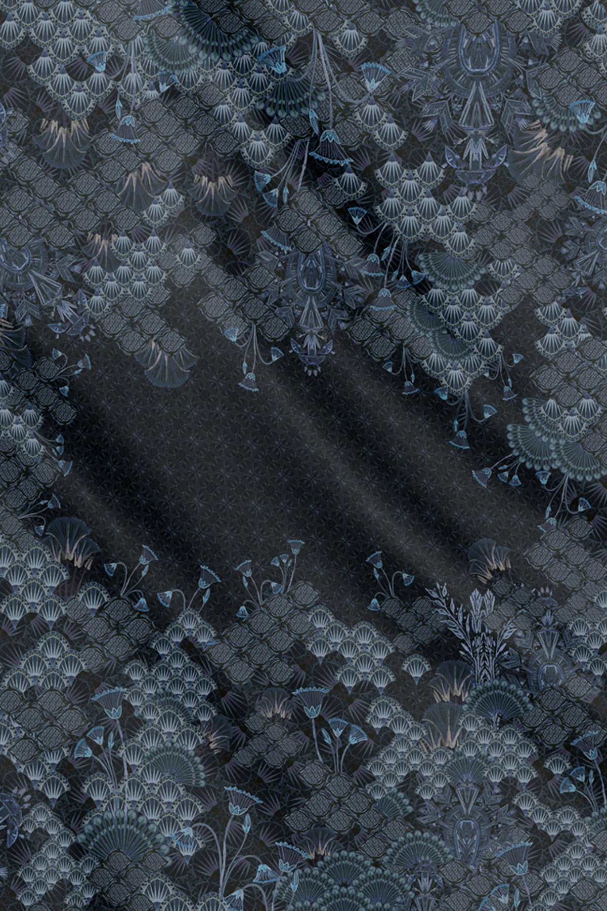 Egypt Voile Square - Moonlit