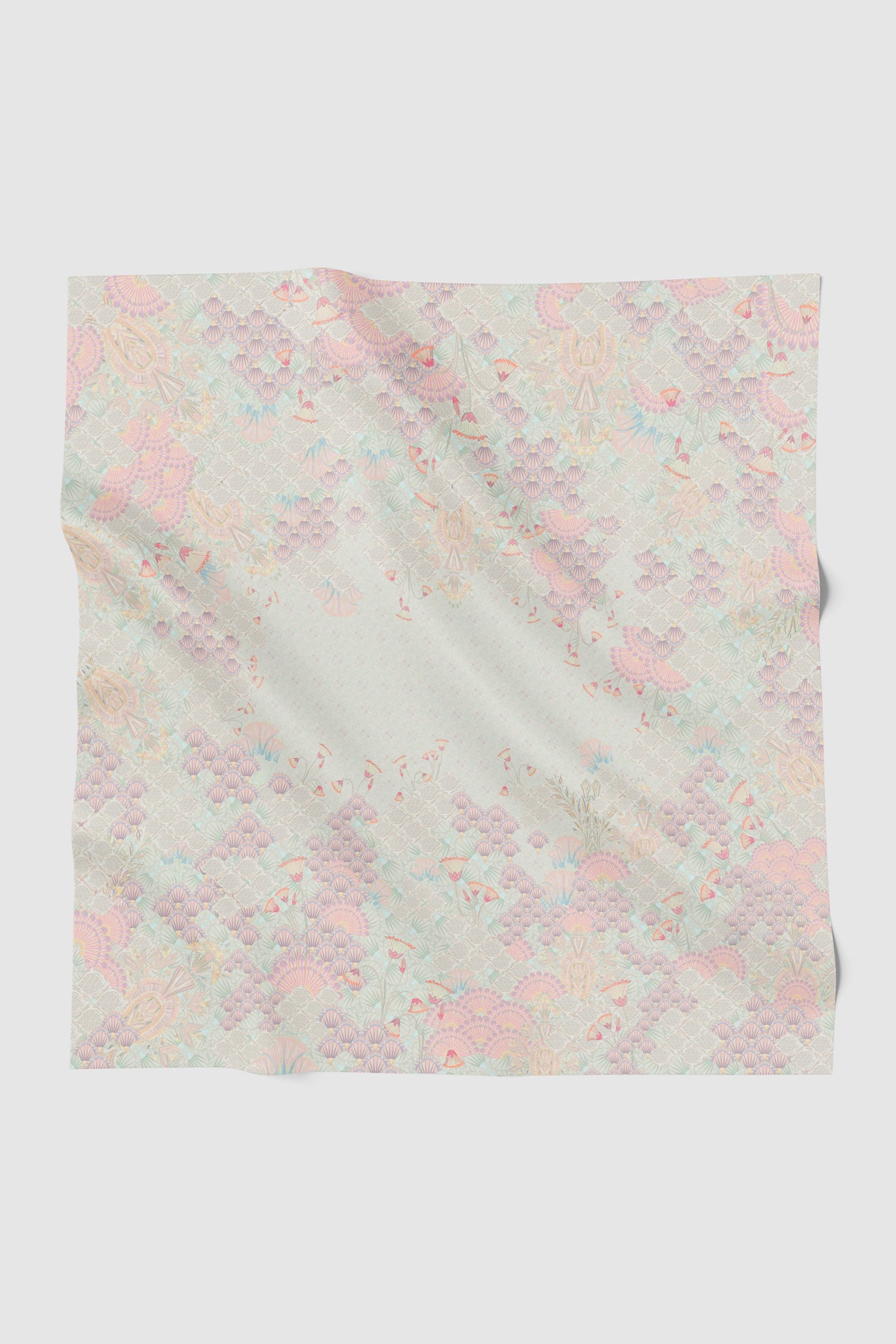 Egypt Voile Square - Pyramid