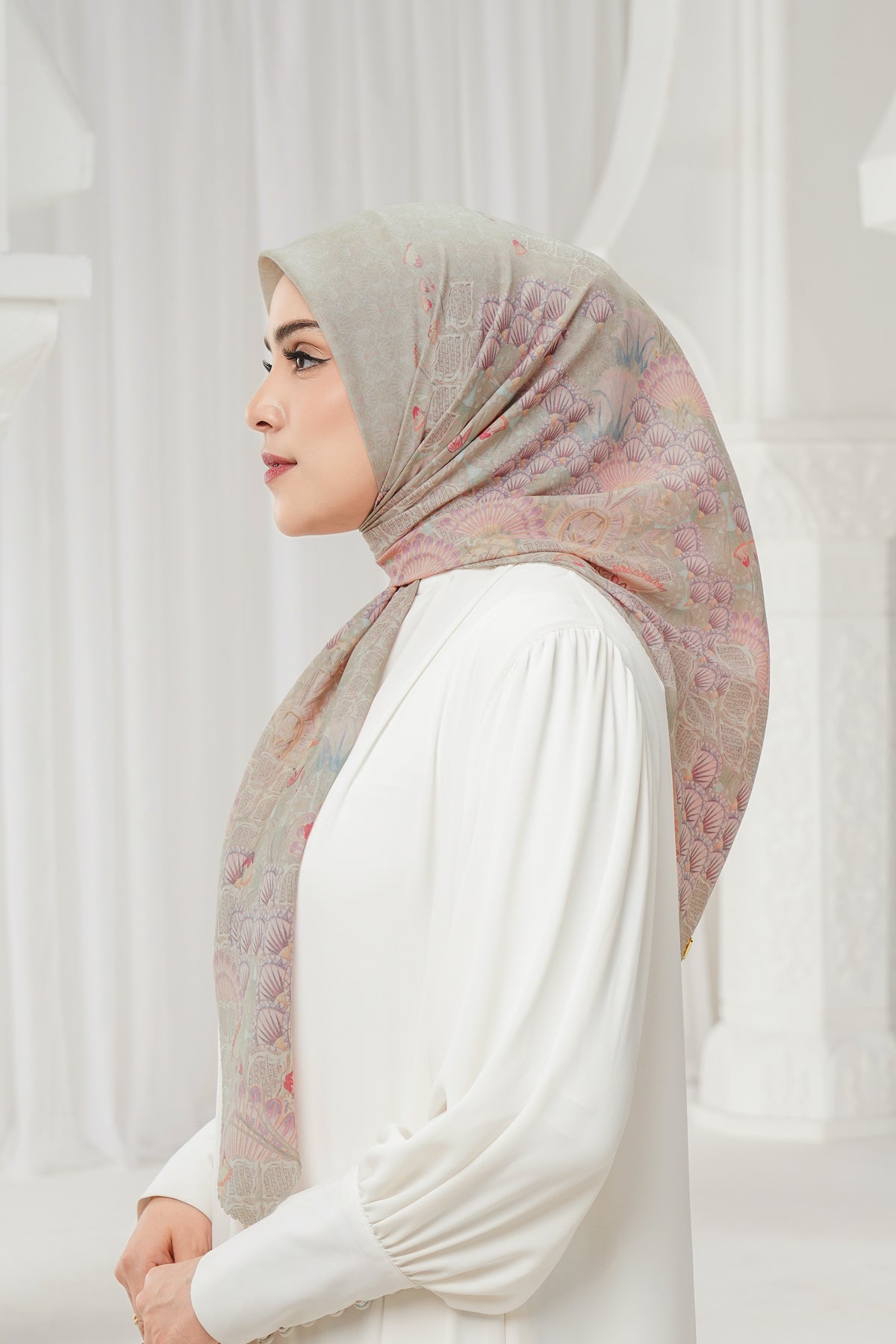 Egypt Satin Square - Reed