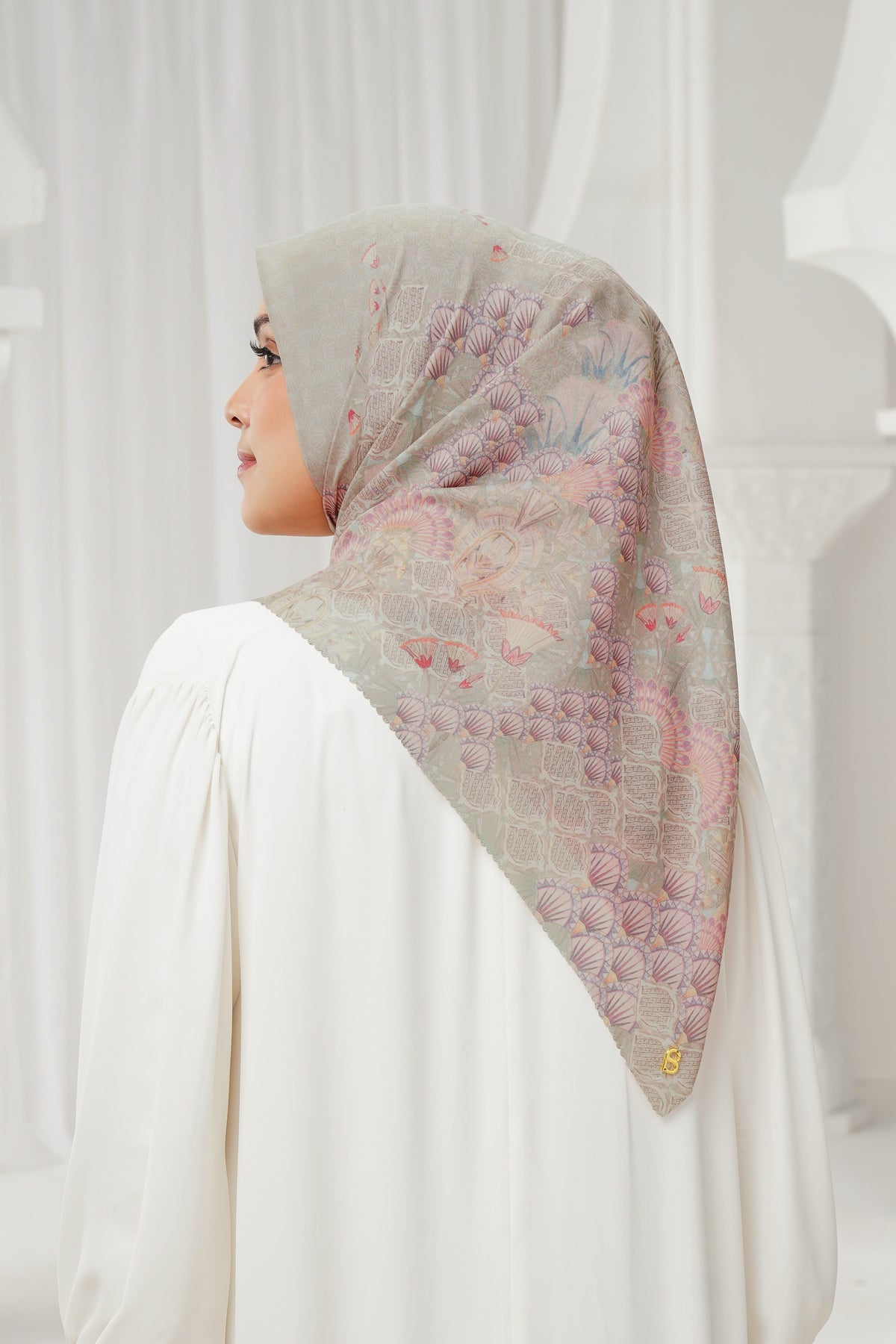 Egypt Satin Square - Reed