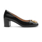 Elan Block Heels - Black