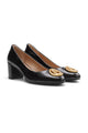 Elan Block Heels - Black