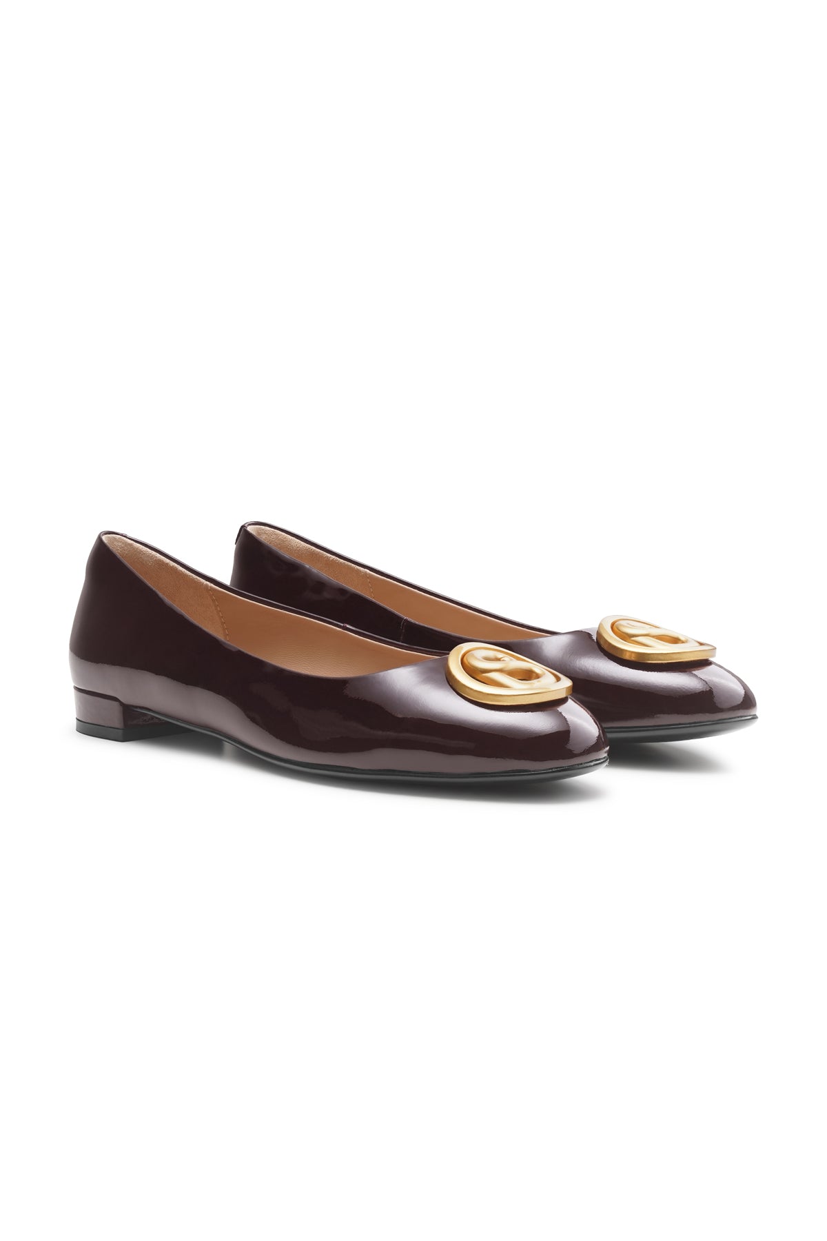 Elan Low Heels - Burgundy