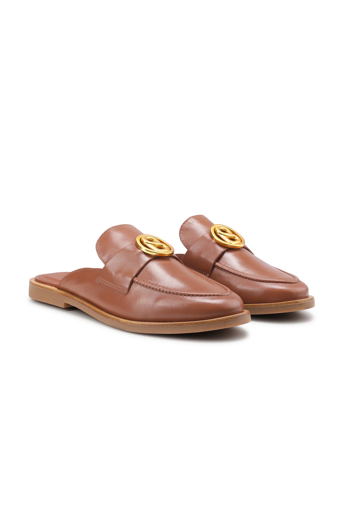 9835195597112-Elan Open Back Loafer - Brown