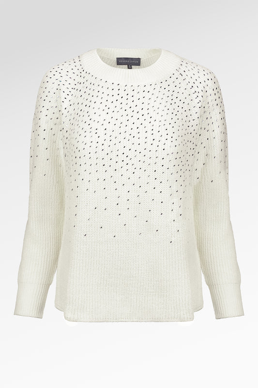 Elle Sweater - White