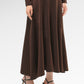 Elliana Flowy Dress - Brown