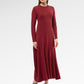 Elliana Flowy Dress - Maroon