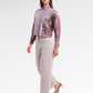 Evelyn Embroidery Shirt - Pink Mauve