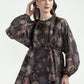 Festive Finesse Blouse - Black