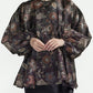 Festive Finesse Blouse - Black