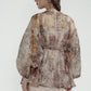 Festive Finesse Blouse - Maple