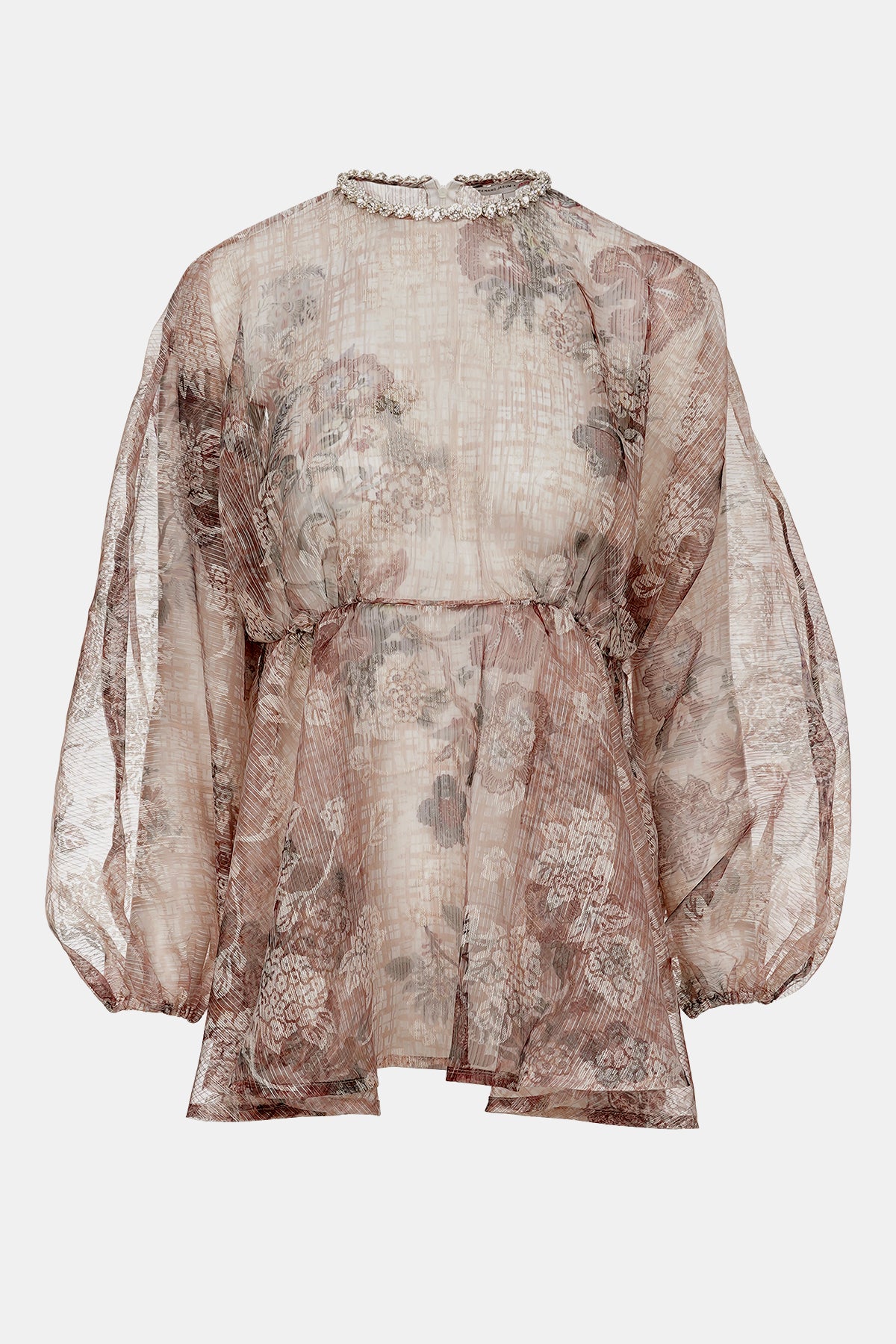 Festive Finesse Blouse - Maple