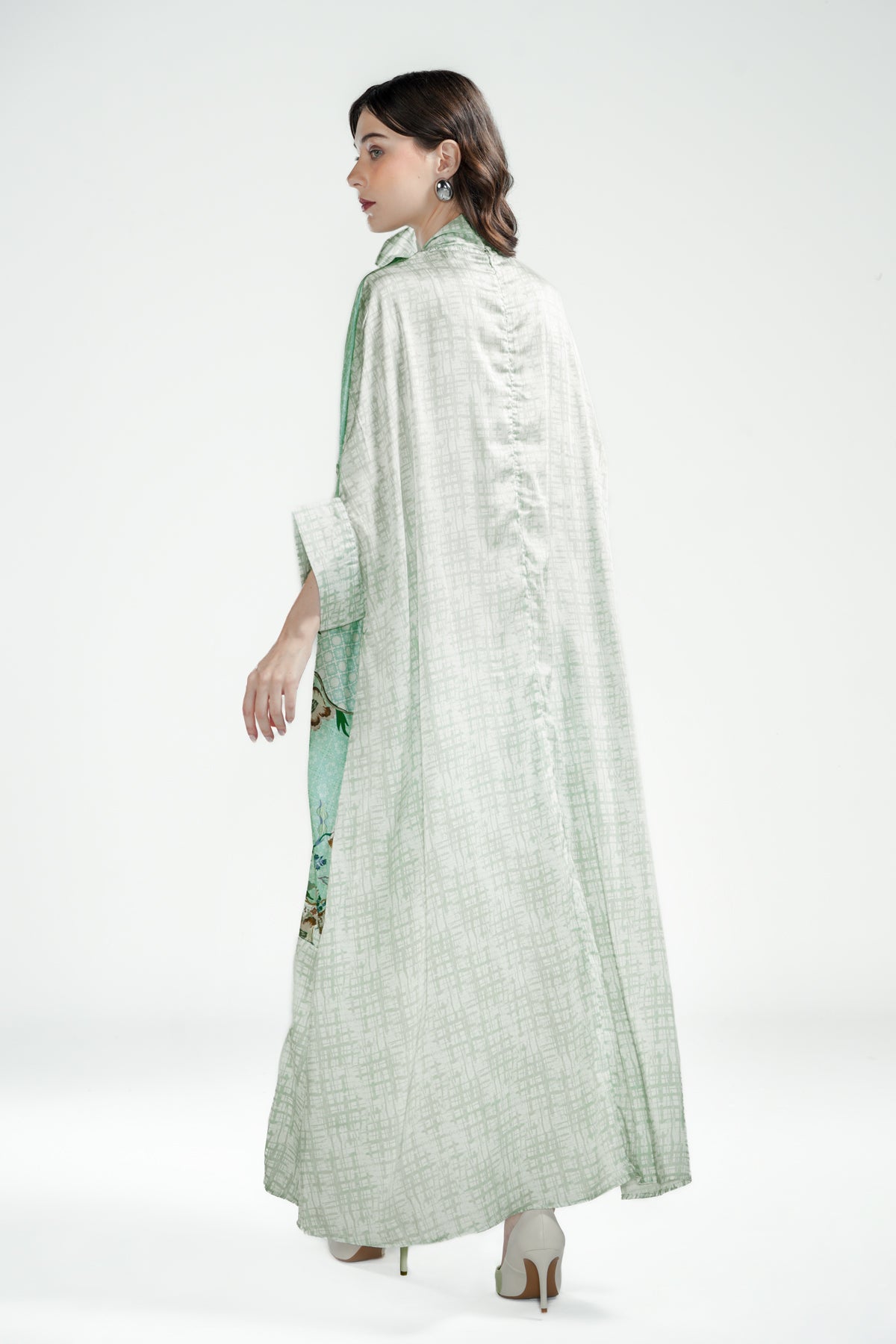 Festive Finesse Maxi Dress - Mint