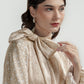 Festive Finesse Tie Blouse - Maple