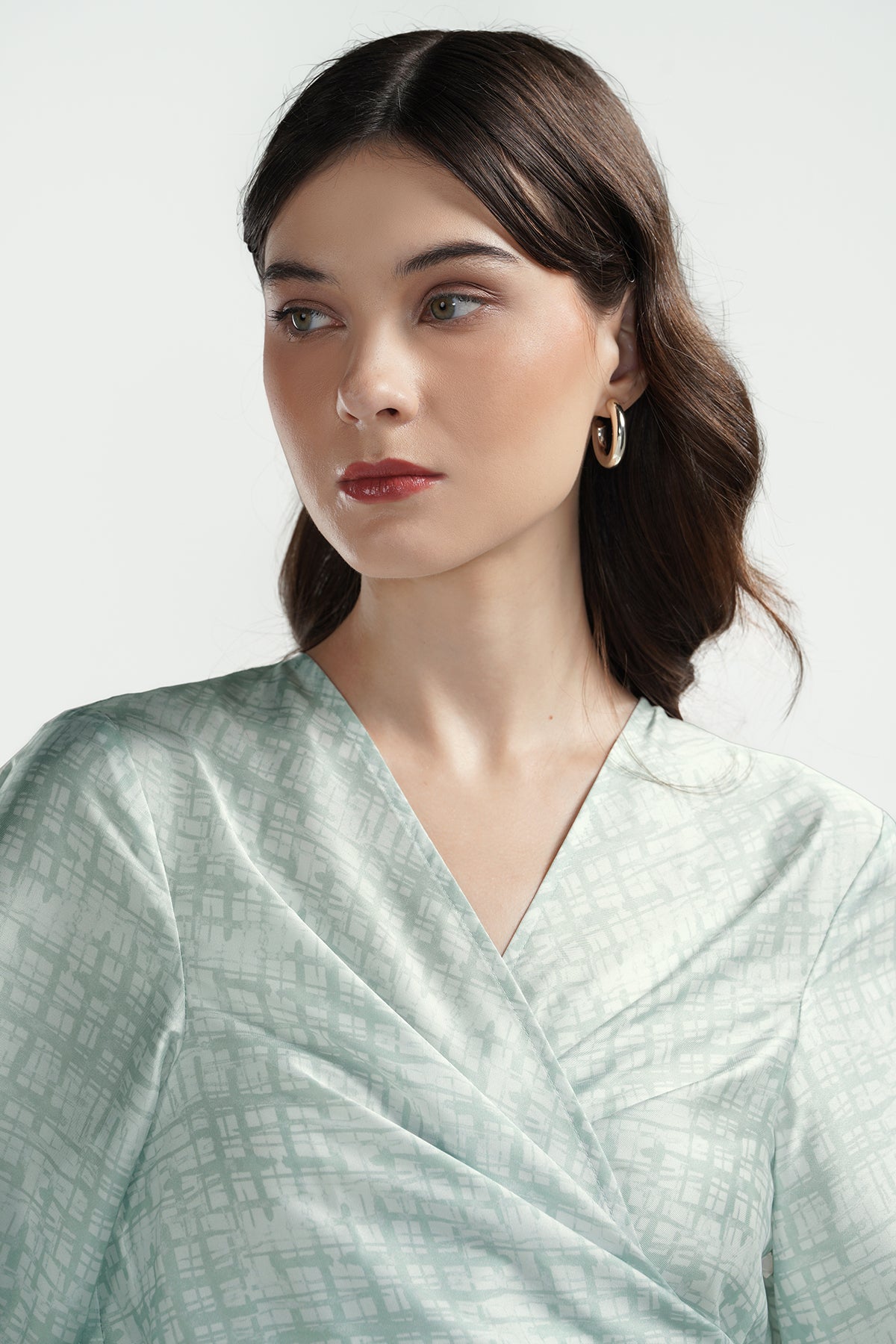 Festive Finesse Wrap Outer - Mint