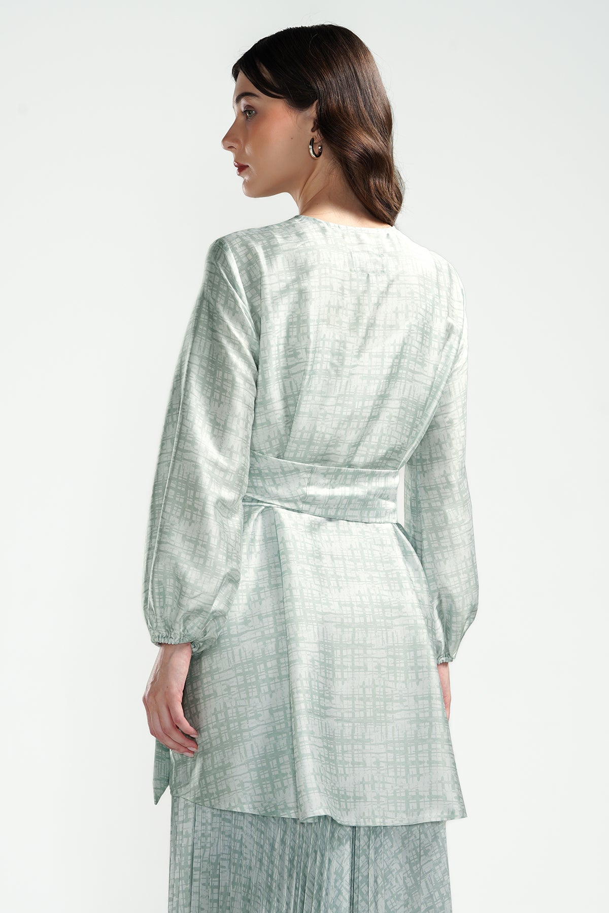 Festive Finesse Wrap Outer - Mint