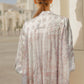 Festive Pleated Shirt - Ivory