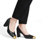 Fioni Heel Pumps - Black