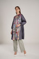 Floral Symphony Outer - Indigo