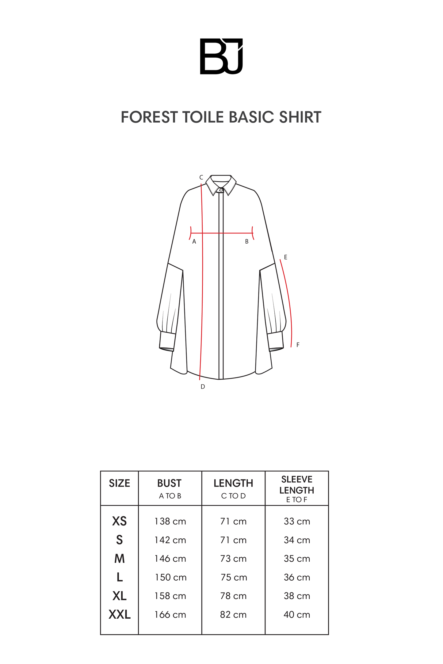 Forest Toile Basic Shirt - White